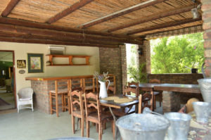 Braai area