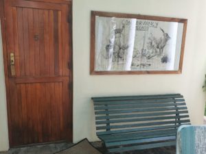 Entrance to honeymoon suite